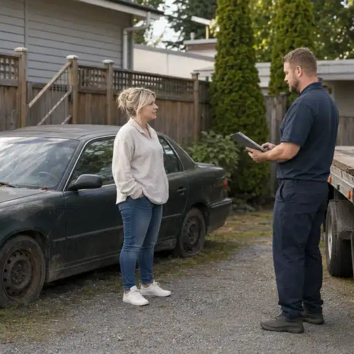 How to Remove an Abandoned Vehicle from Private Property: Steps and Considerations – BC Auto Recycling
