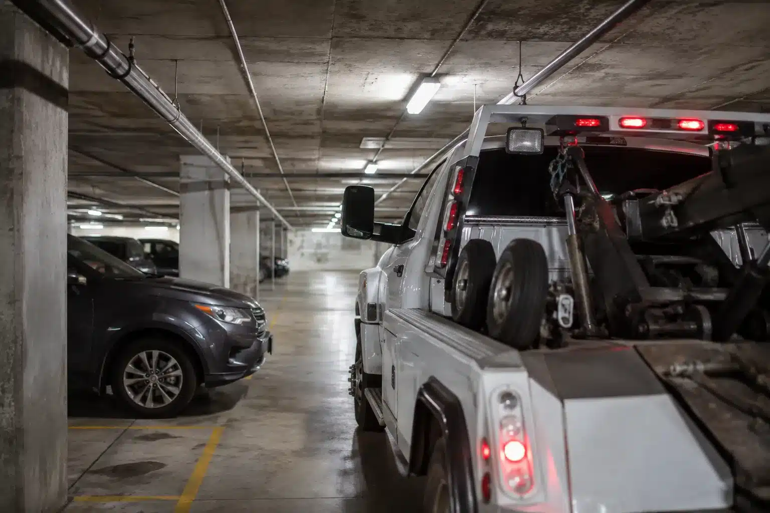 sell a car from an underground parkade